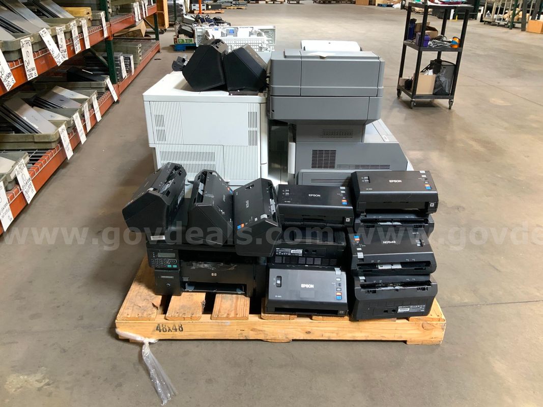 25 Assorted Printers, Copiers, Scanners