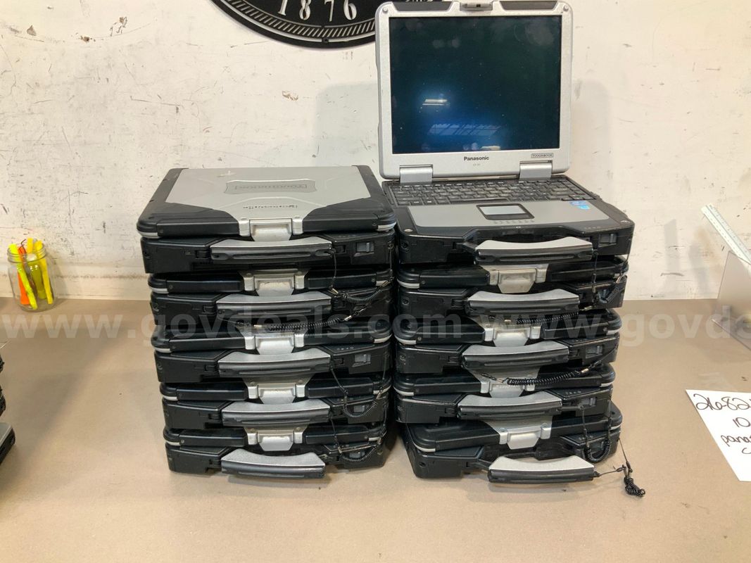 10 Panasonic Tough Book w/ StylusCF-31 i5 VPro