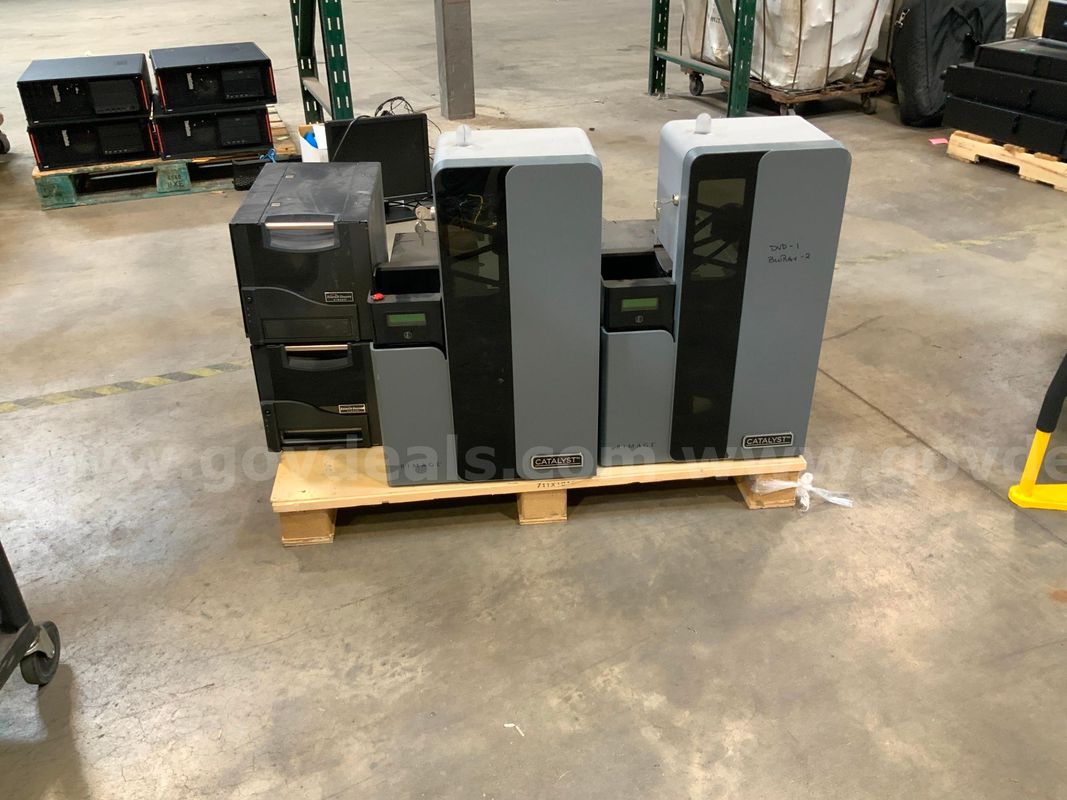 2 Rimage Catalyst Printers and 2 Everest Encor Rimage Printers