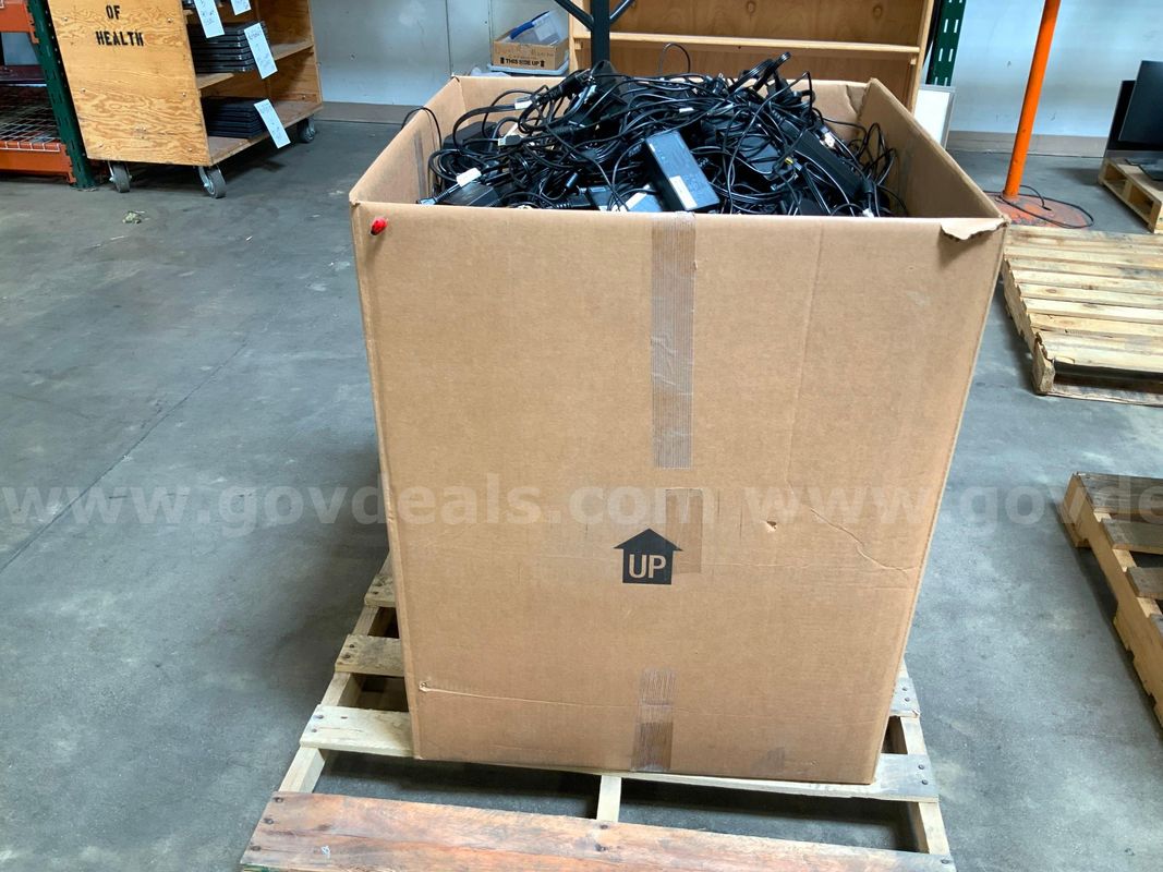 Box of AC Adapters 28x28x36 (BOX NOT INCLUDED)