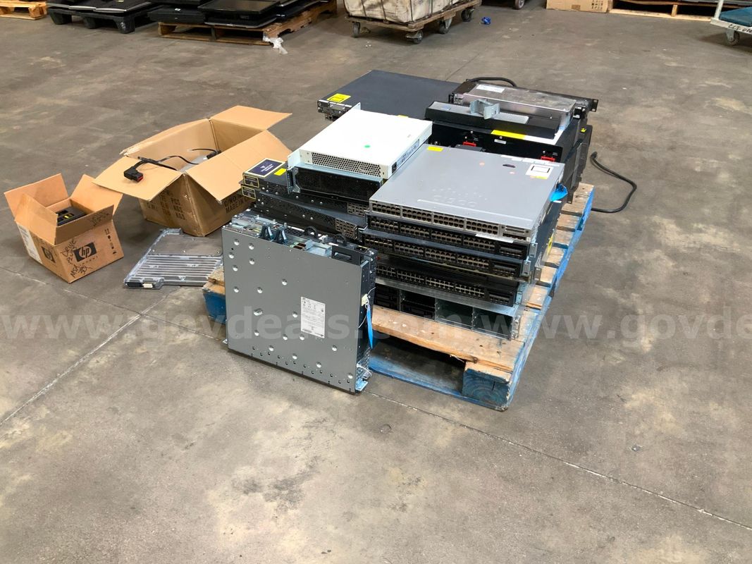 1 pallet of Assorted Server Equipment