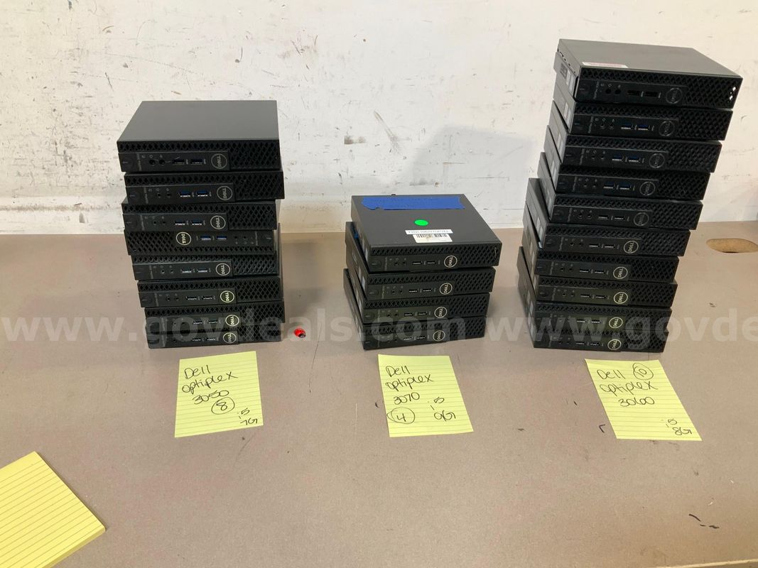22 Dell Optiplex Mini I5's