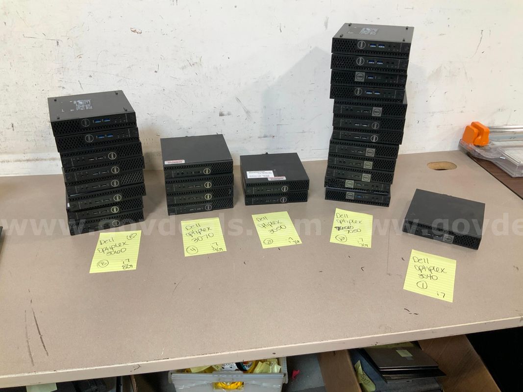 27 Dell Optiplex Mini I7's