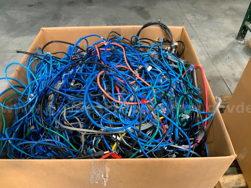 Box of Cables and Cords 28'x28x36 Box not included