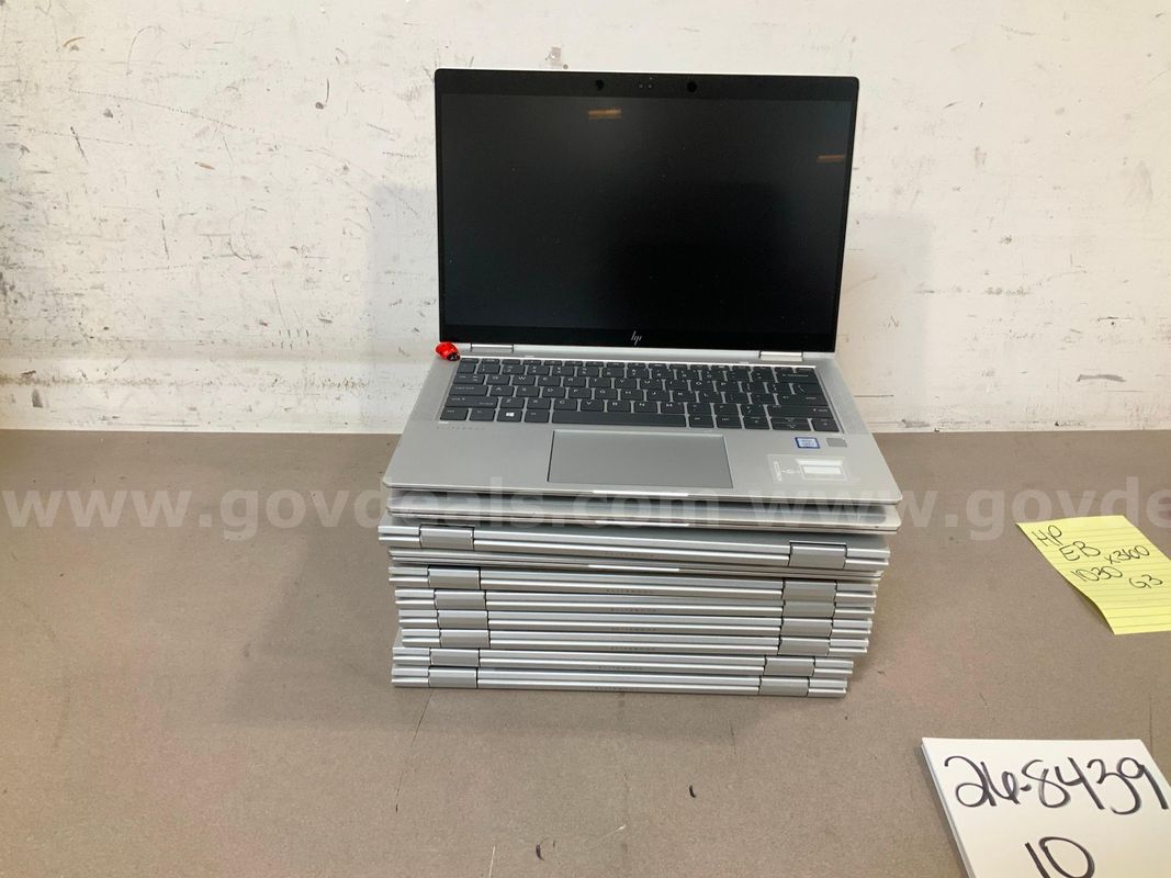10 HP Elitebook 360 1030 G3 I5 8g