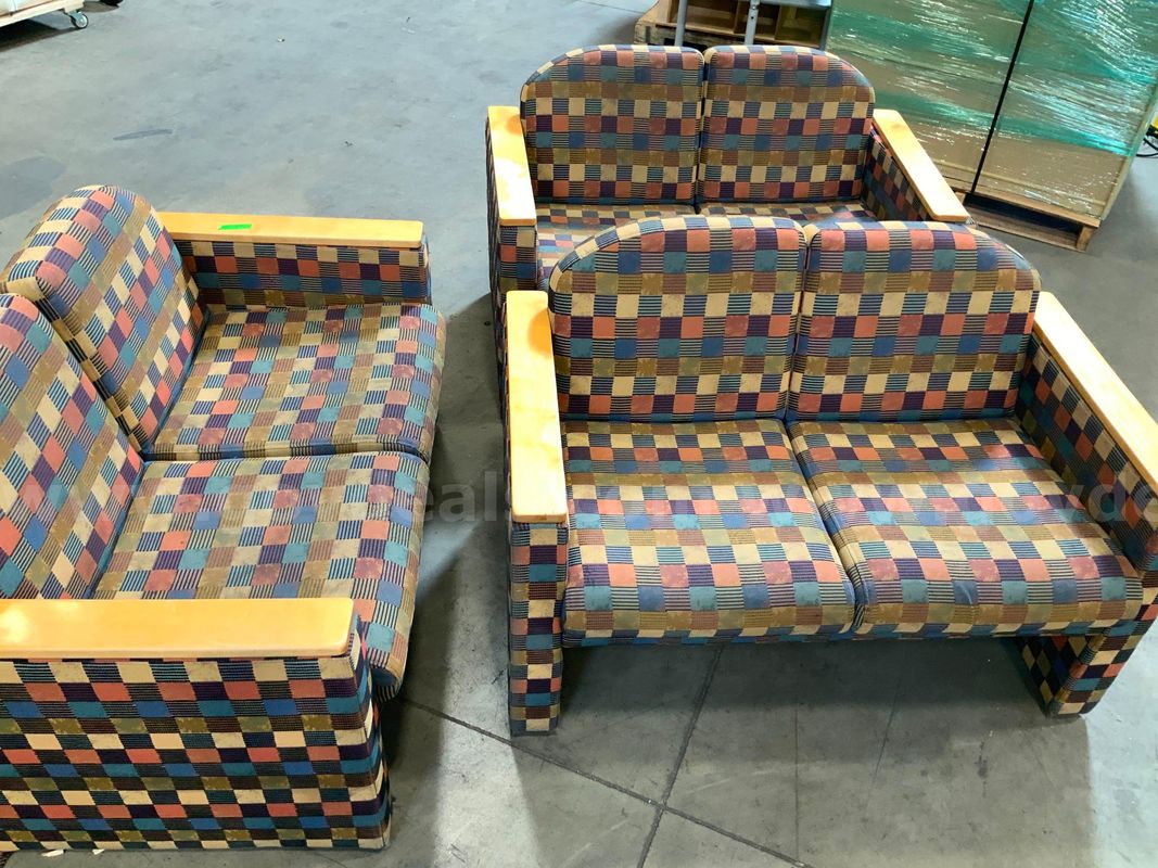 3 Cloth Love Seats for Daycare