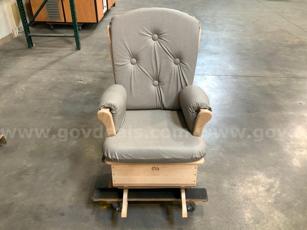 Gray Glider Chair