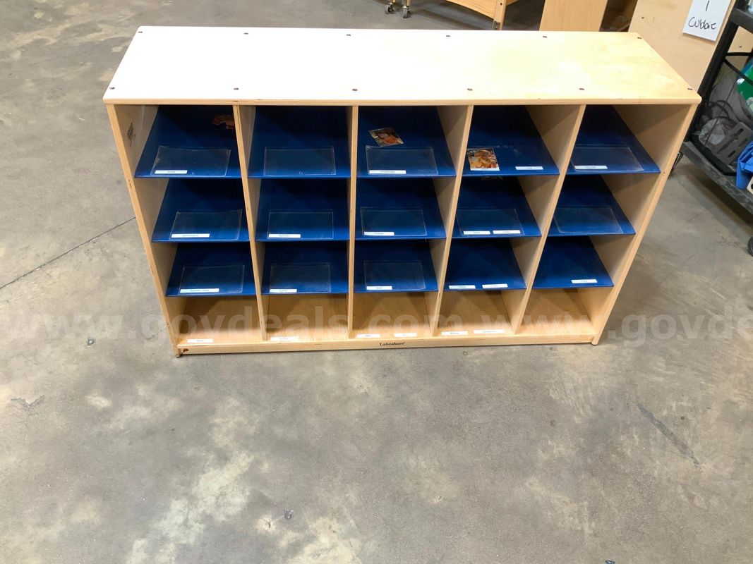 47"x14"x30" Daycare Cubbie