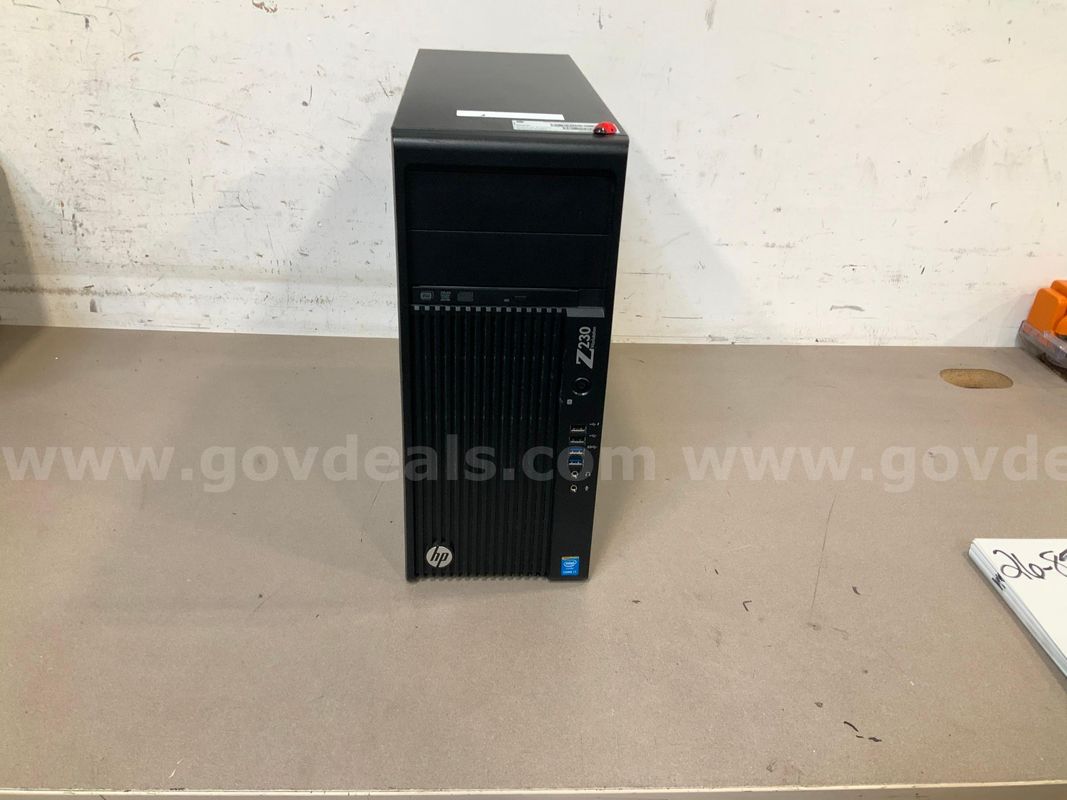 1 HP Z230 Workstation i7