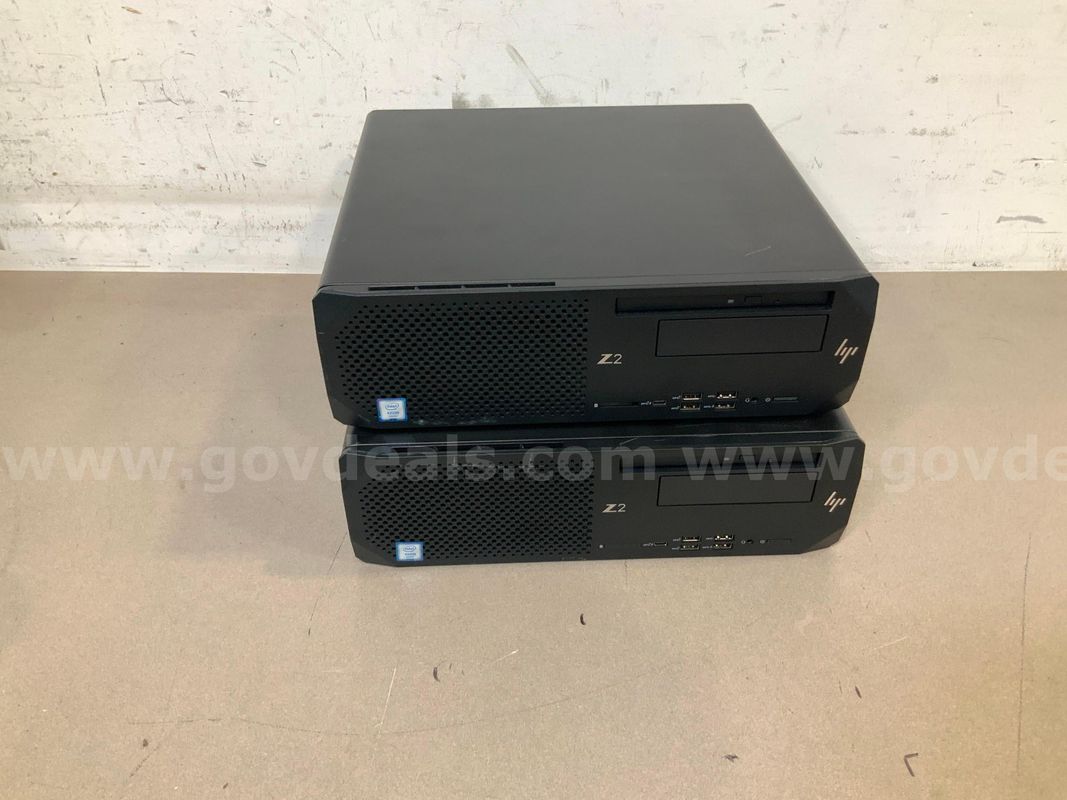 2 HP Z2SGG G5 Workstation Xeon
