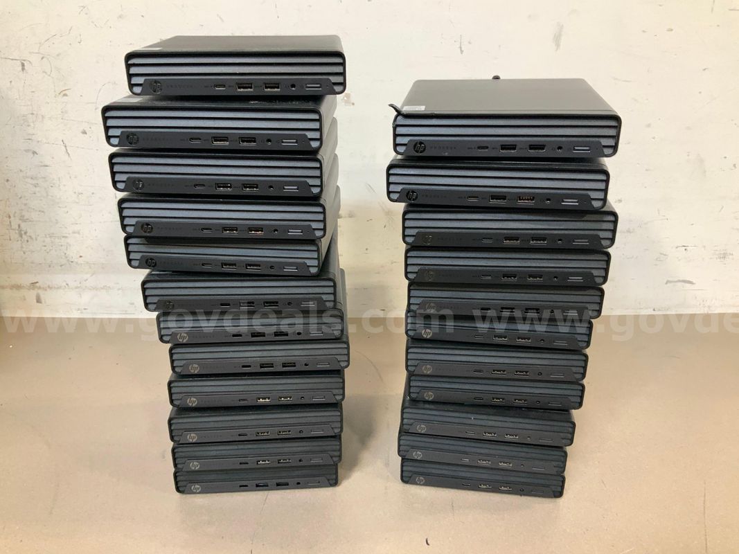 23 HP Prodesk mini 600 G6 I5