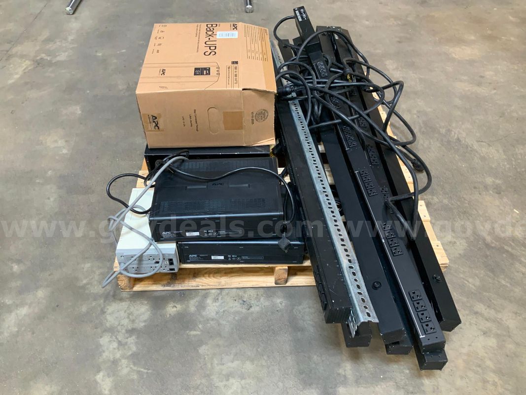6 APC Units and 7 Dell Inc Power Strips model X4X6C