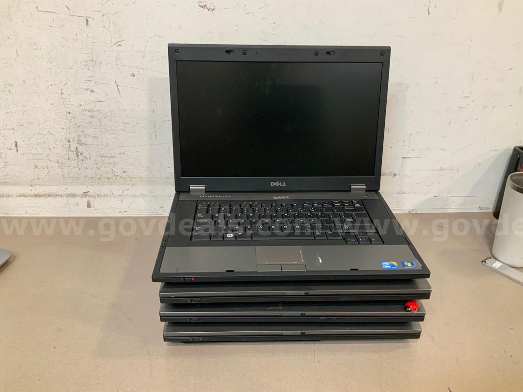 4 Dell Latitude E5510 I3 Laptops