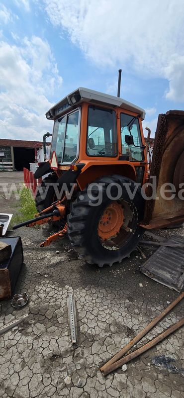 Ford 6610 Tractor with Boom Mower
