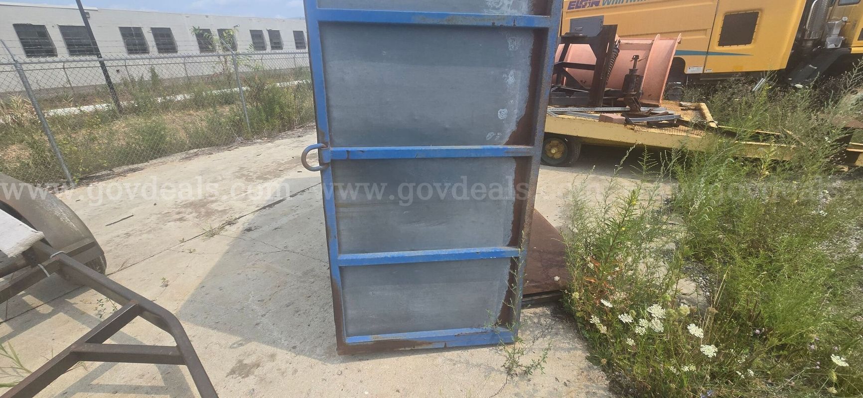 Heavy-Duty Steel Municipal Storage/Utility Enclosure