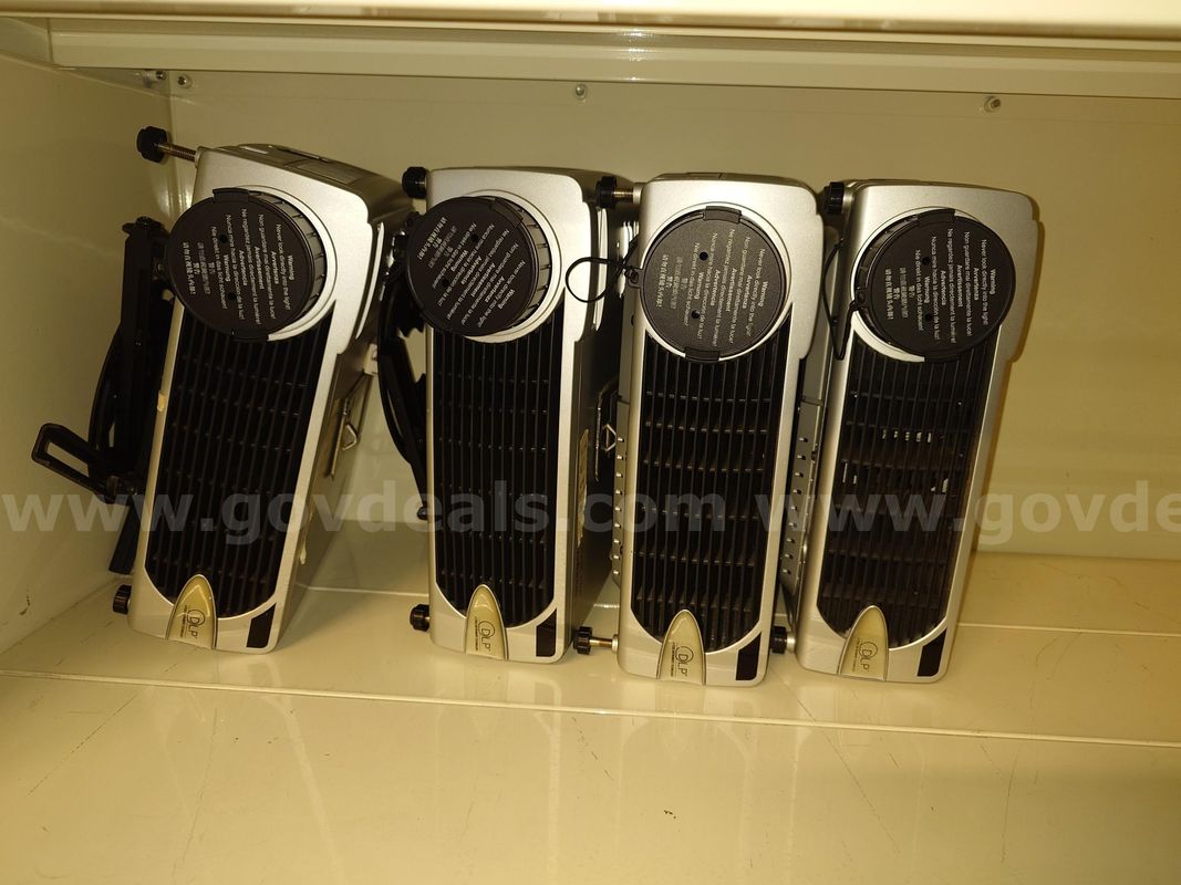 Lot of 4x Liesegang ddv 2500 Projectors