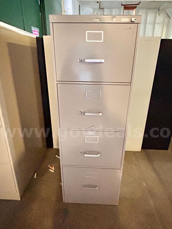 4-Drawer Vertical Metal Filing Cabinet