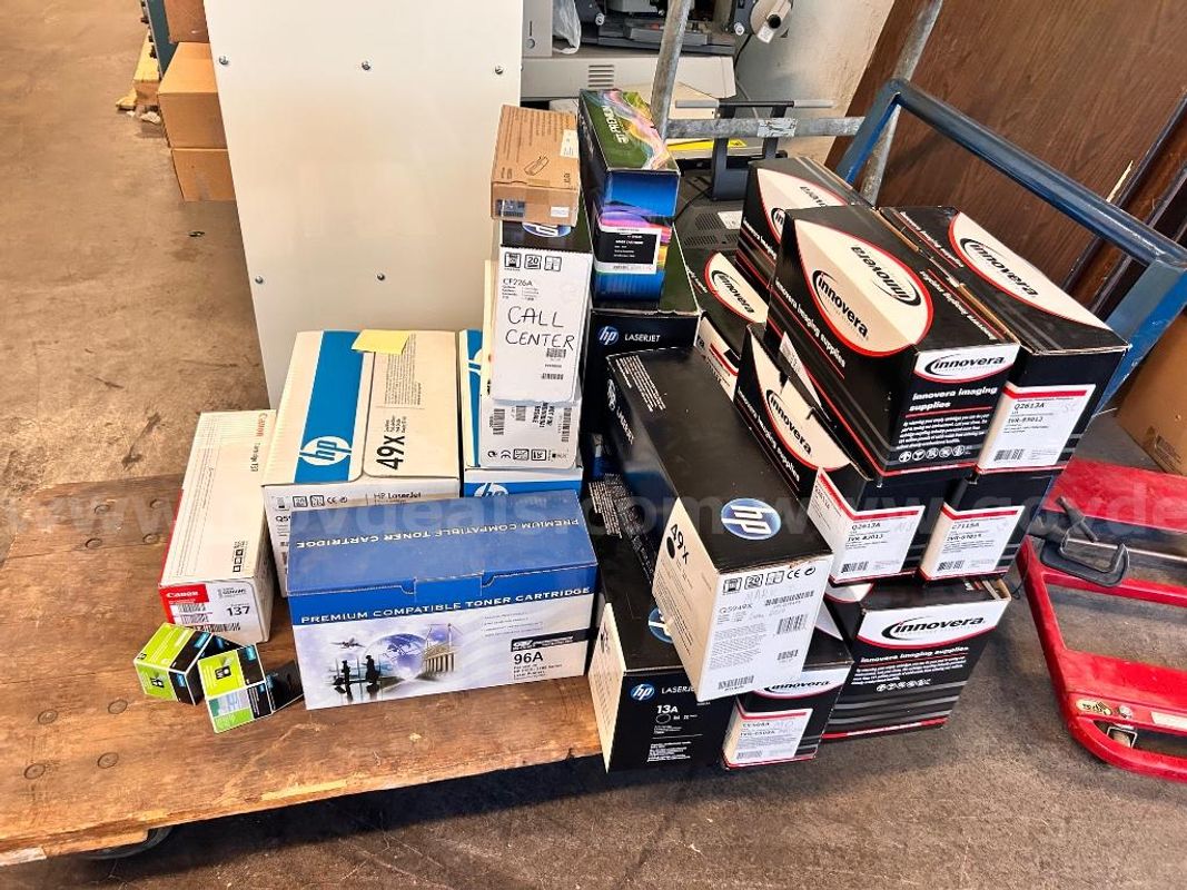 Assorted Bulk Lot of Laser Toner Cartridges