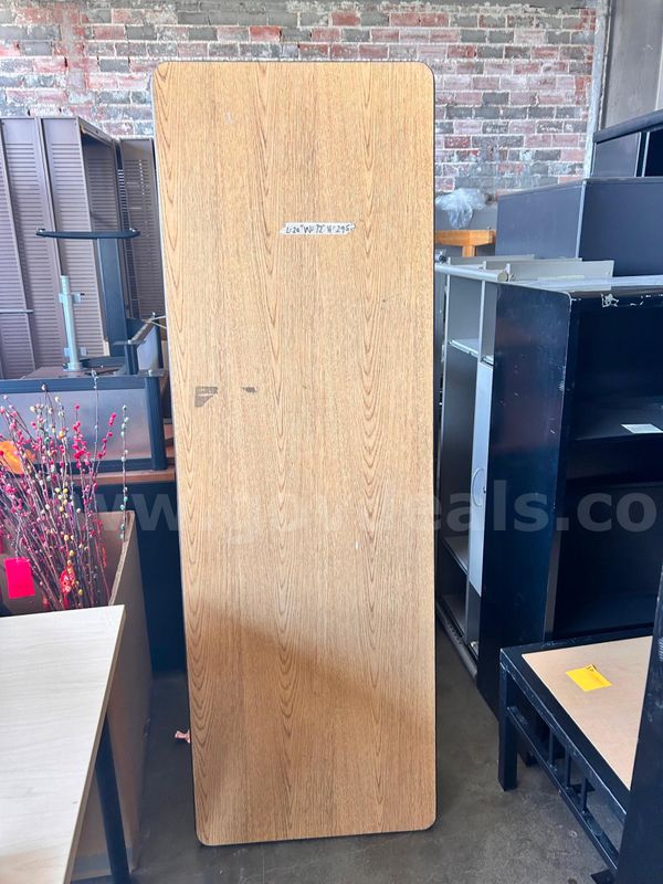 Wood-Laminate Top Folding Table