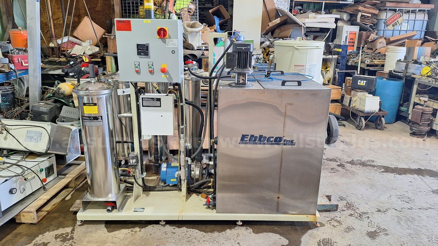 Ebbco CLS-141 Closed Loop Fitration System for Waterjet Cutting