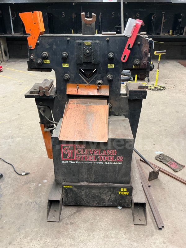 Cleveland Steel Tool Ironworker 55 Ton