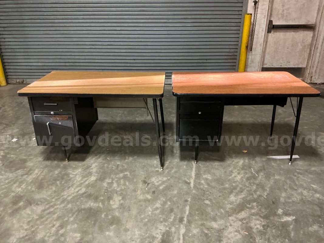 Desk 48" W x 30" D x 29" H Qty 2