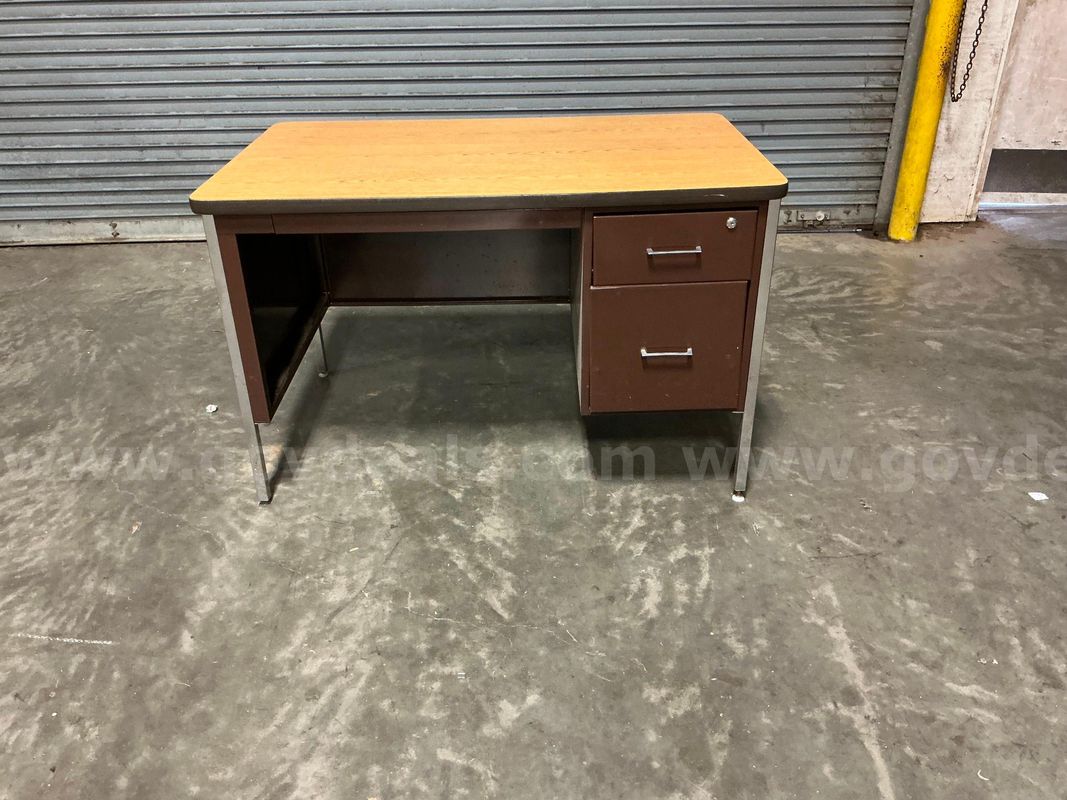 Desk 48" W x 30" D x 30" H Qty 1