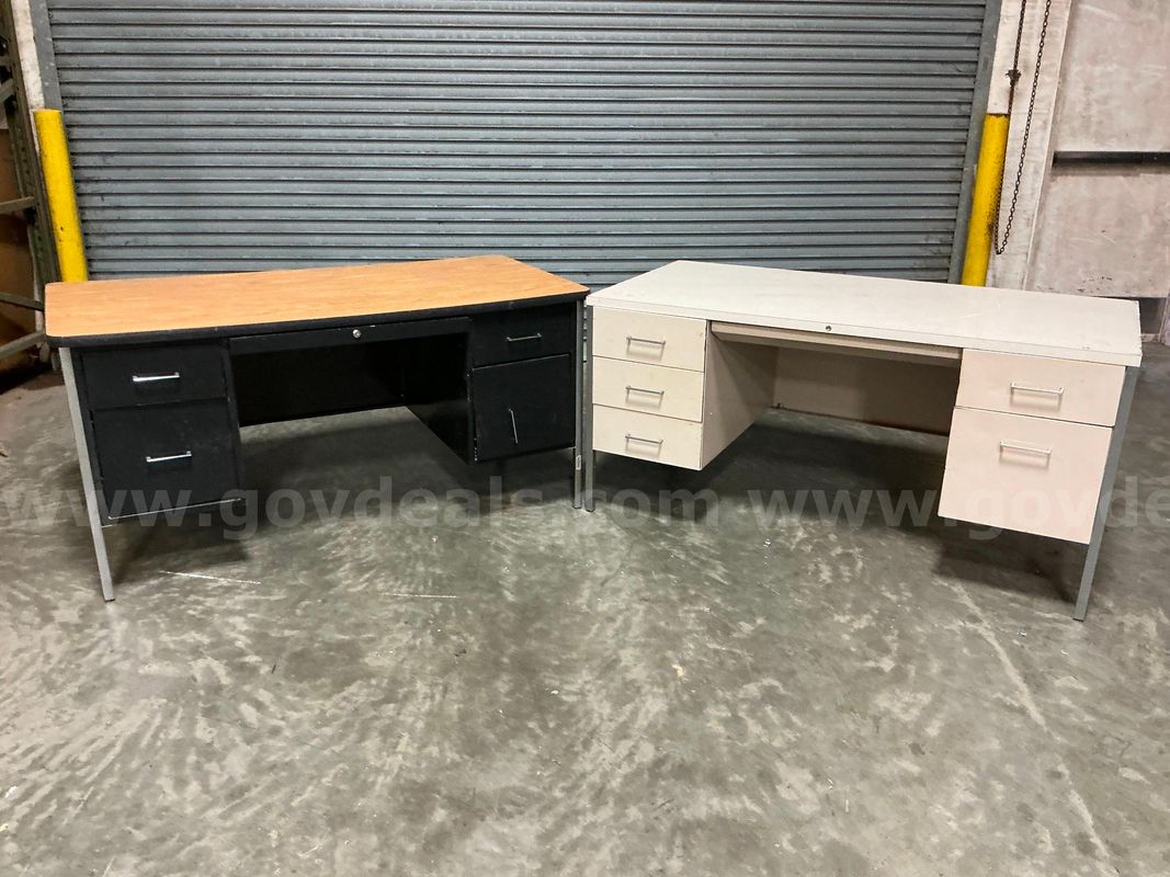 Desk 60" W x 30" D x 30" H Qty 2