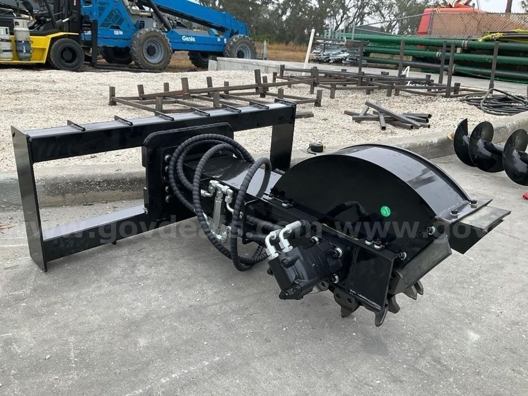 Never Used 2026 Stump Grinder Attachment For Skid Steer
