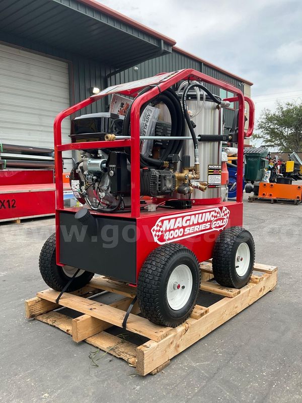 New 2026 Magnum 4000 Series Gold Hot Water Pressure Washer