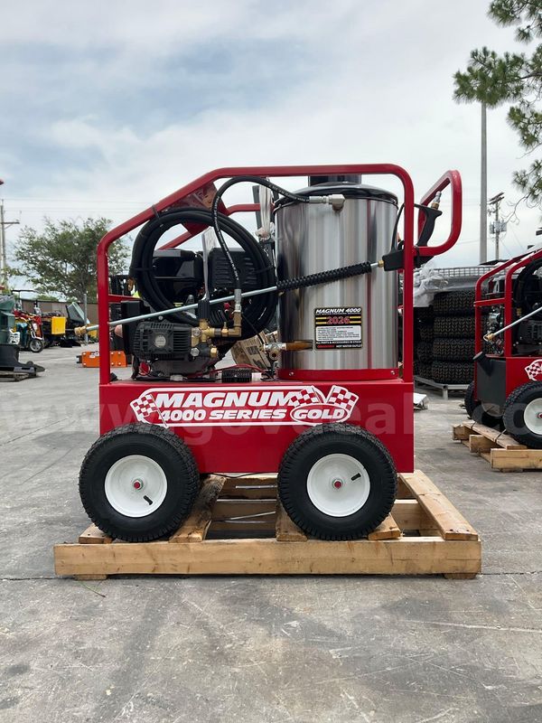 New 2026 Magnum 4000 Series Gold Hot Water Pressure Washer