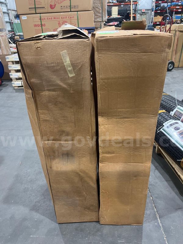 ( 4 ) Rab Lighting Hid Bollard Model Br8-L-70mh-120v-Brp; P/N 781369279497; Approx 8in Diameter; Approx 120v