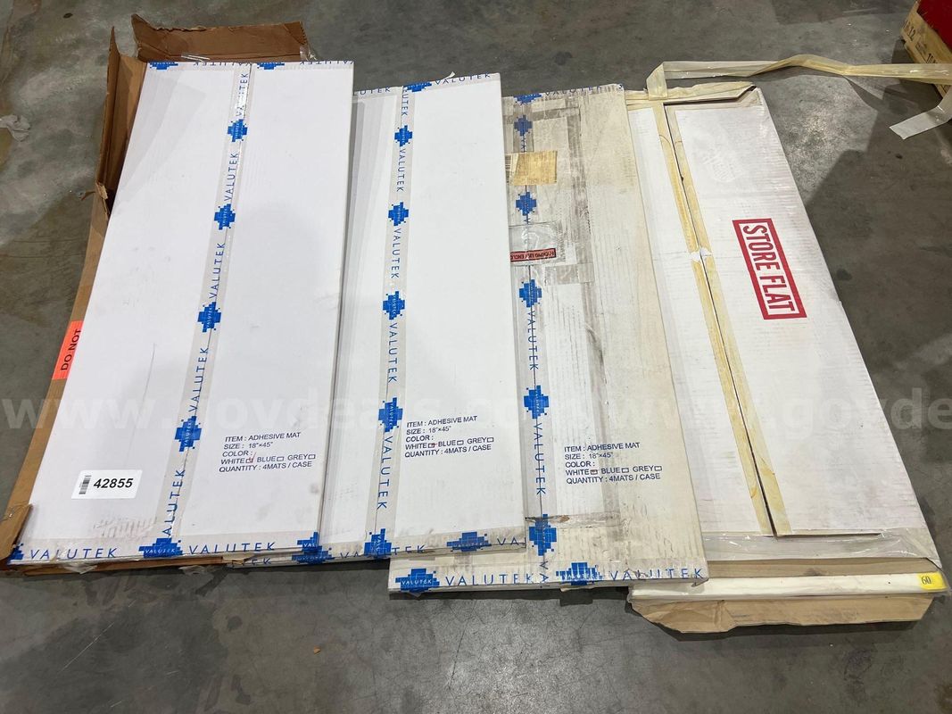 Lot Of Adhesive Mats; Approx Size 18 In X 45 In