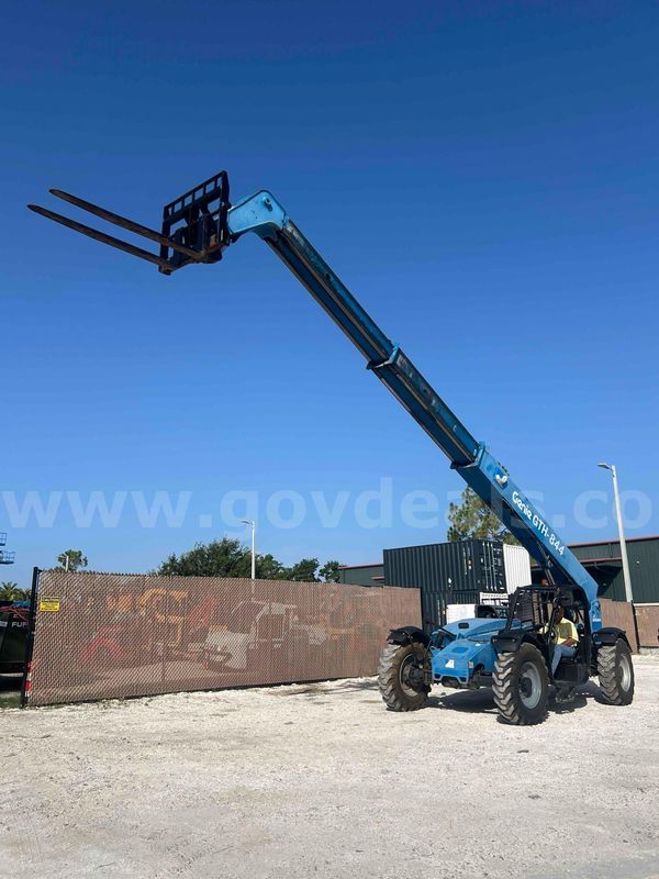 2015 Genie Gth844 Telehandler; Diesel