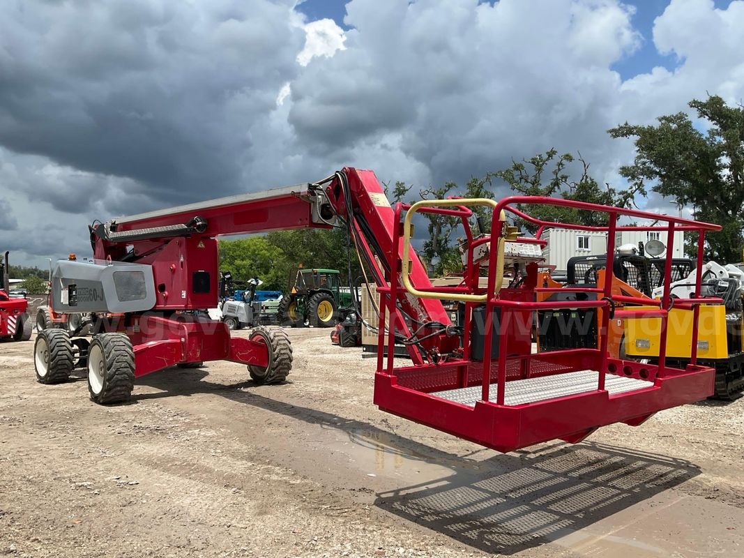 2021 MEC BOOM LIFT MODEL 60-J, DIESEL POWERED, APPROX MAX PLATFORM HIGHT 60FT