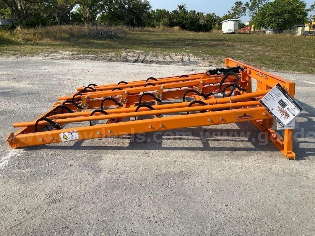 NEW 2025 HAY ACCUMULATOR GRAPPLE ATTACHMENT MODEL HAG-12-24Q FOR UNIVERSAL SKID STEER