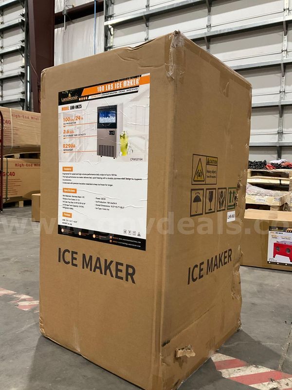NEW LANDHONOR 100 LBS ICE MAKER MODEL LHR-IM25