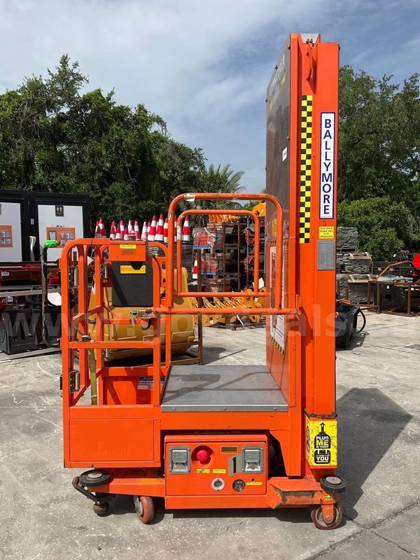 2015 Ballymore Vertical Mast Man Lift, Max Platform Height 12ft