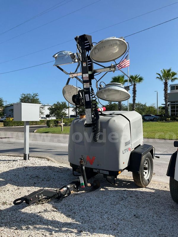 2020 WACKER NEUSON 6KW GENERATOR WITH LIGHT TOWER MODEL LTV6L, DIESEL
