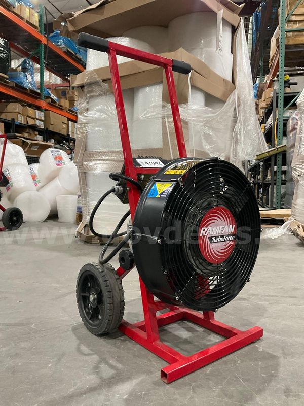 RAMFAN TURBO FORCE EV400 16in VARIABLE SPEED ELECTRIC PPV BLOWER