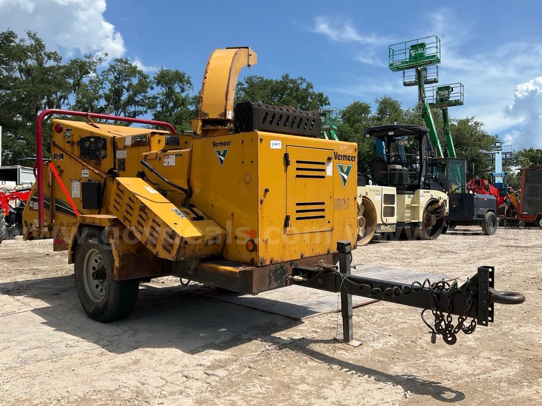 2017 Vermeer Towable Wood Chipper Model Bc100xl; Gas Powered; Trailer Mounted