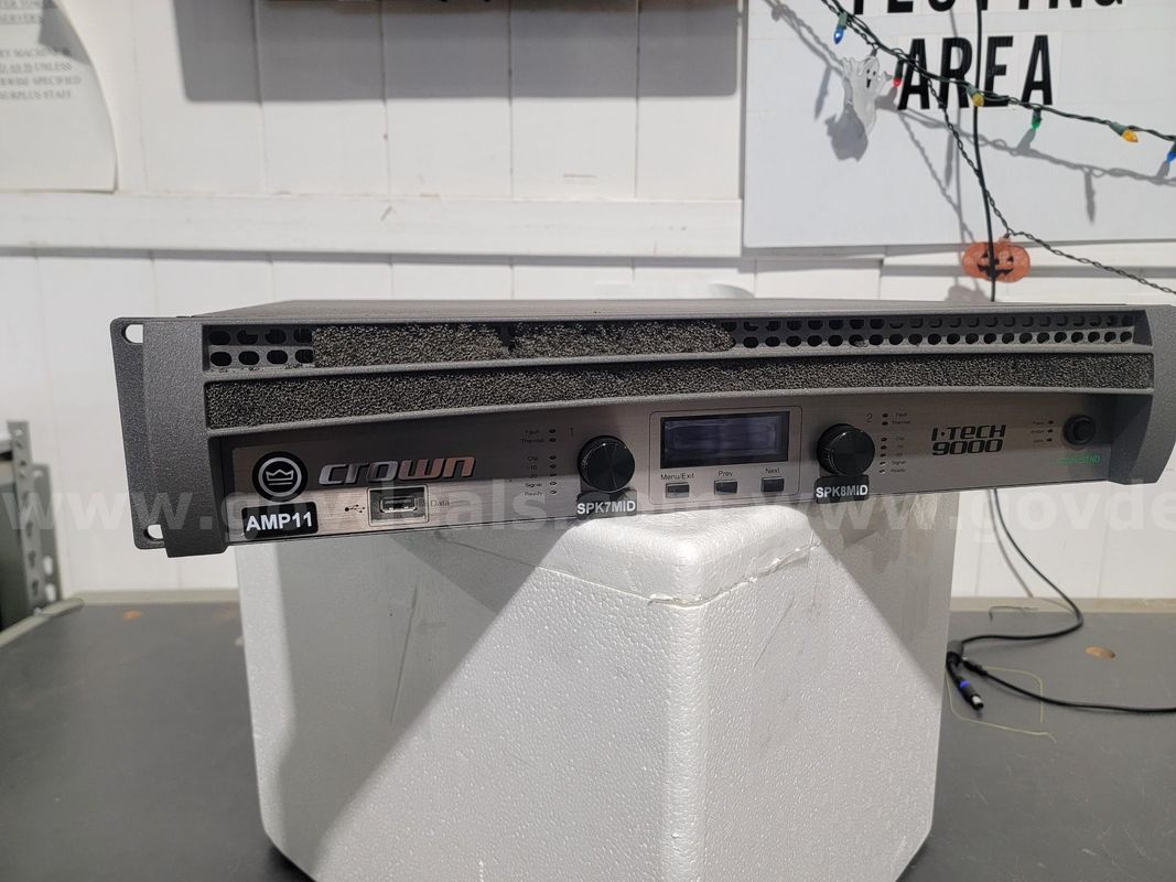 Crown I-Tech 9000 Amplifier