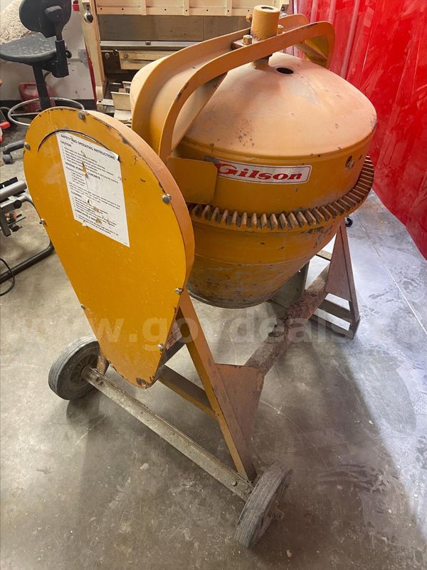 Gilson cement mixer