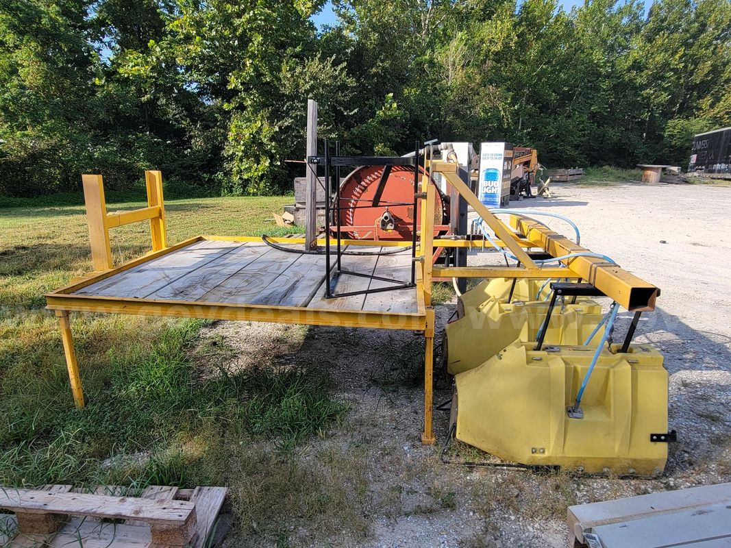 Farm use platform chemical sprayer system