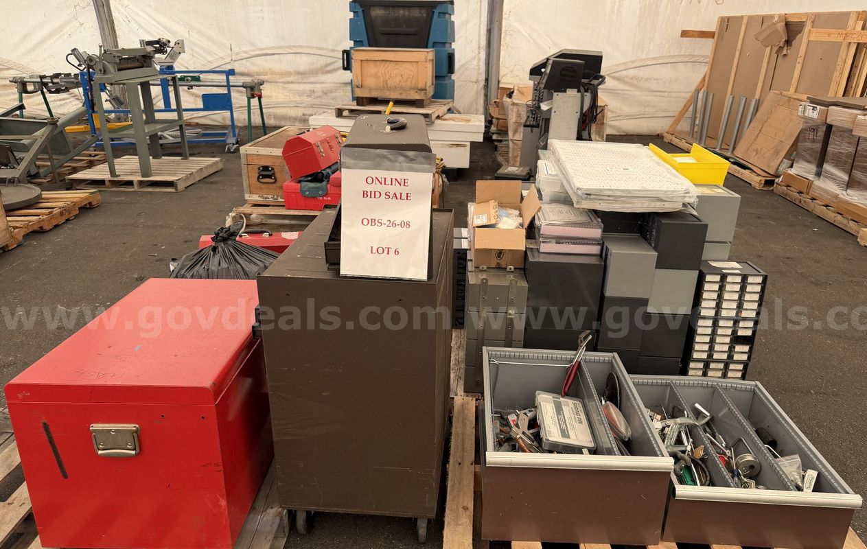 14 Pallets of Tools and Equipment