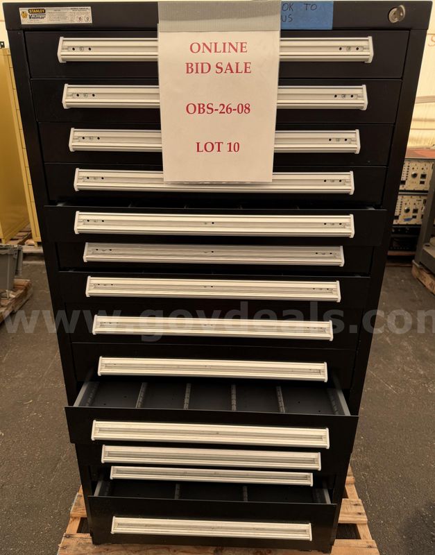 Lot of (3) Vidmar Cabinets