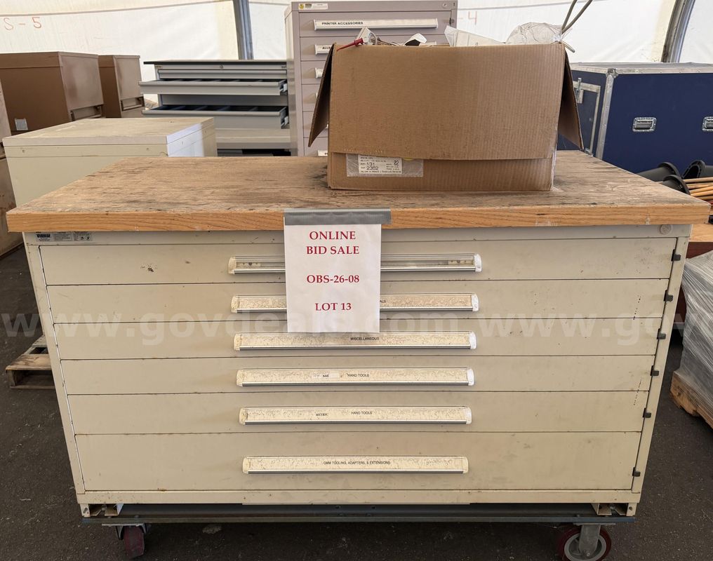 Lot of (11) Vidmar Cabinets