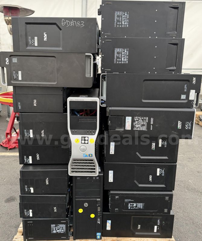 22 Pallets of Desktop Computers