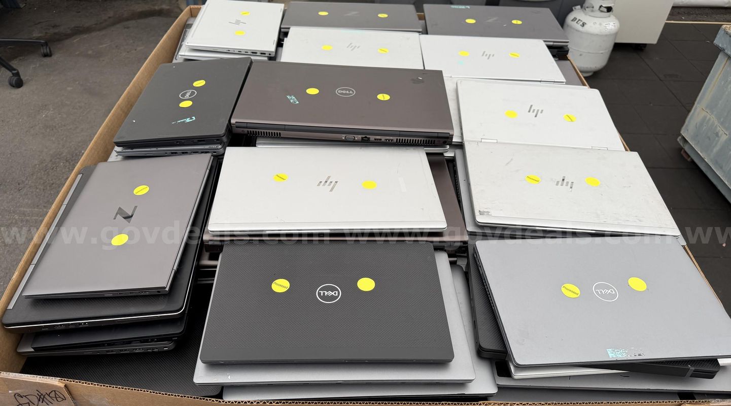 3 Pallets of Laptop Computers