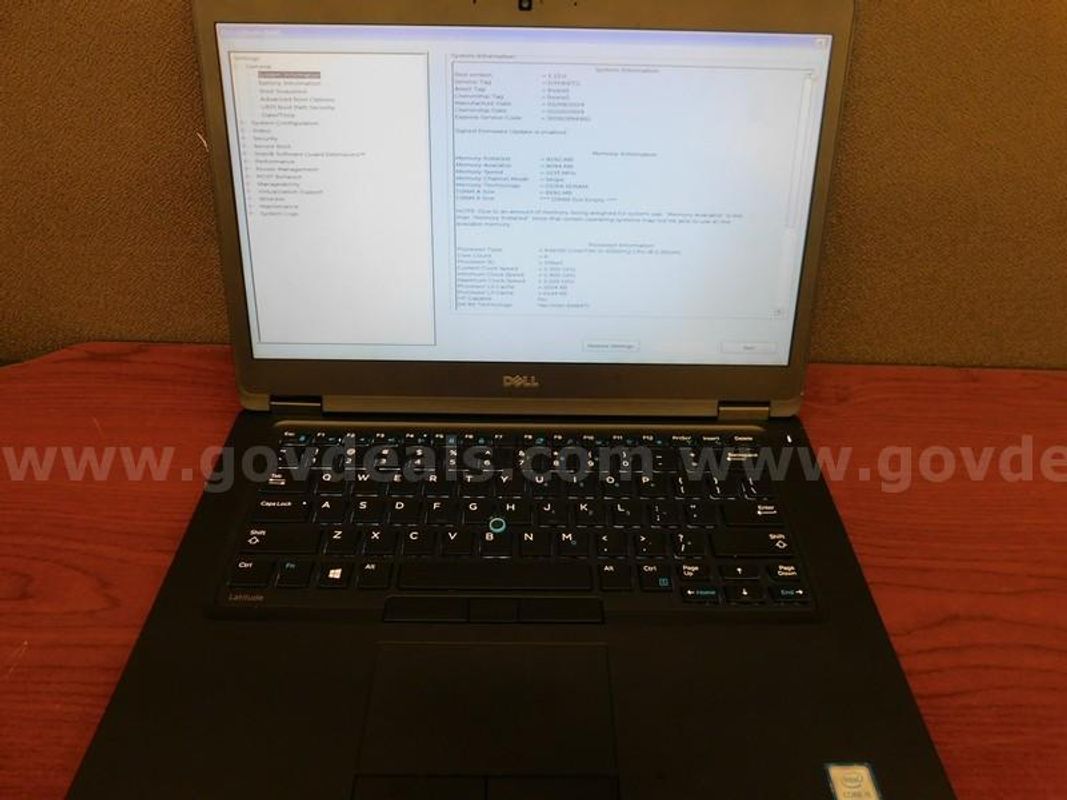 Dell Latitude Laptop - A7